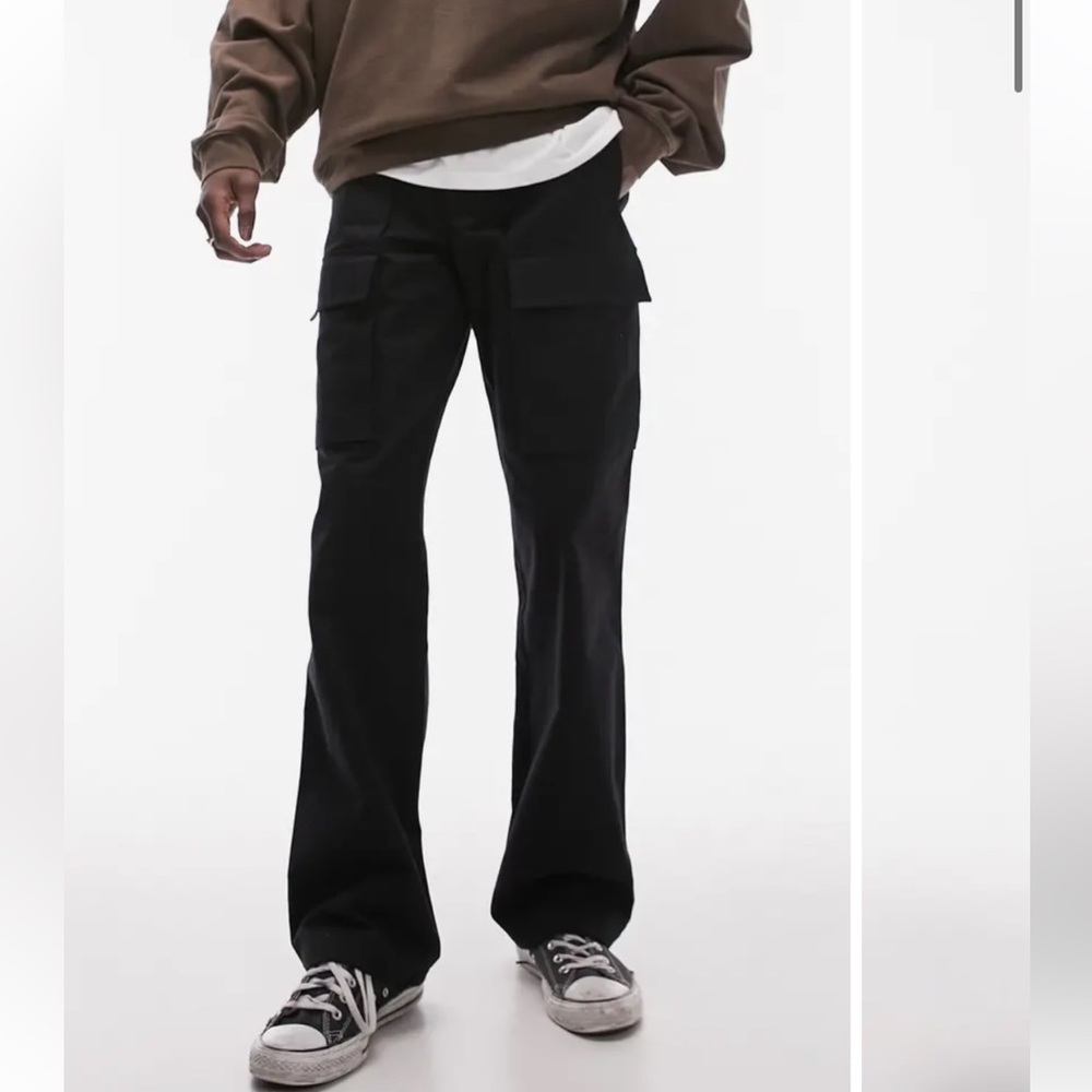 Topman NWT Wide Leg Cargo Pants - size 30” x 32”